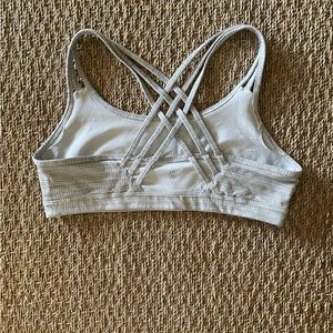Athleta XL Jacquard Fully Focused Sports Bra in Quail